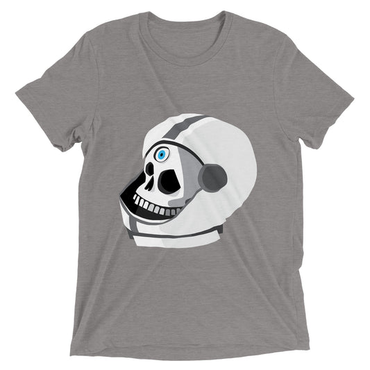 Enlighted Skull - Triblend Unisex Crewneck T-shirt