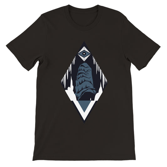 Caverns - Premium Unisex Crewneck T-shirt